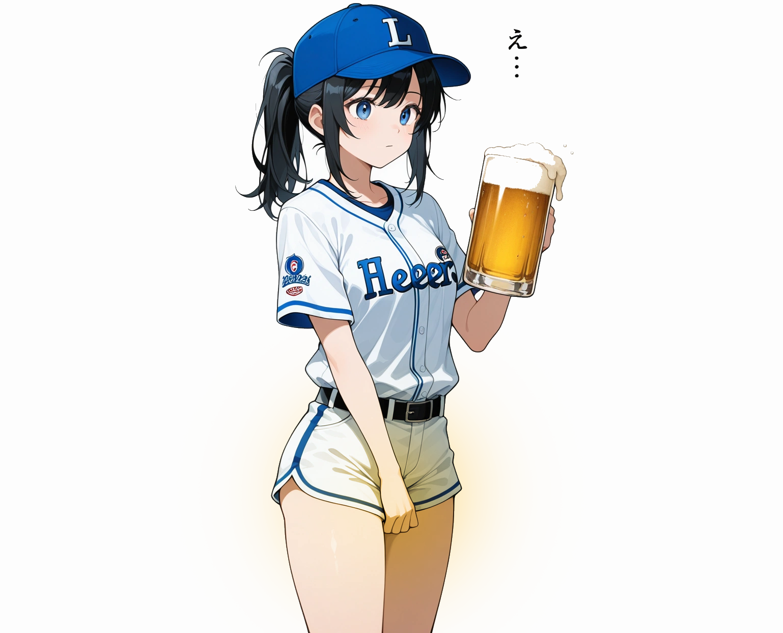 野球場の売り子さん