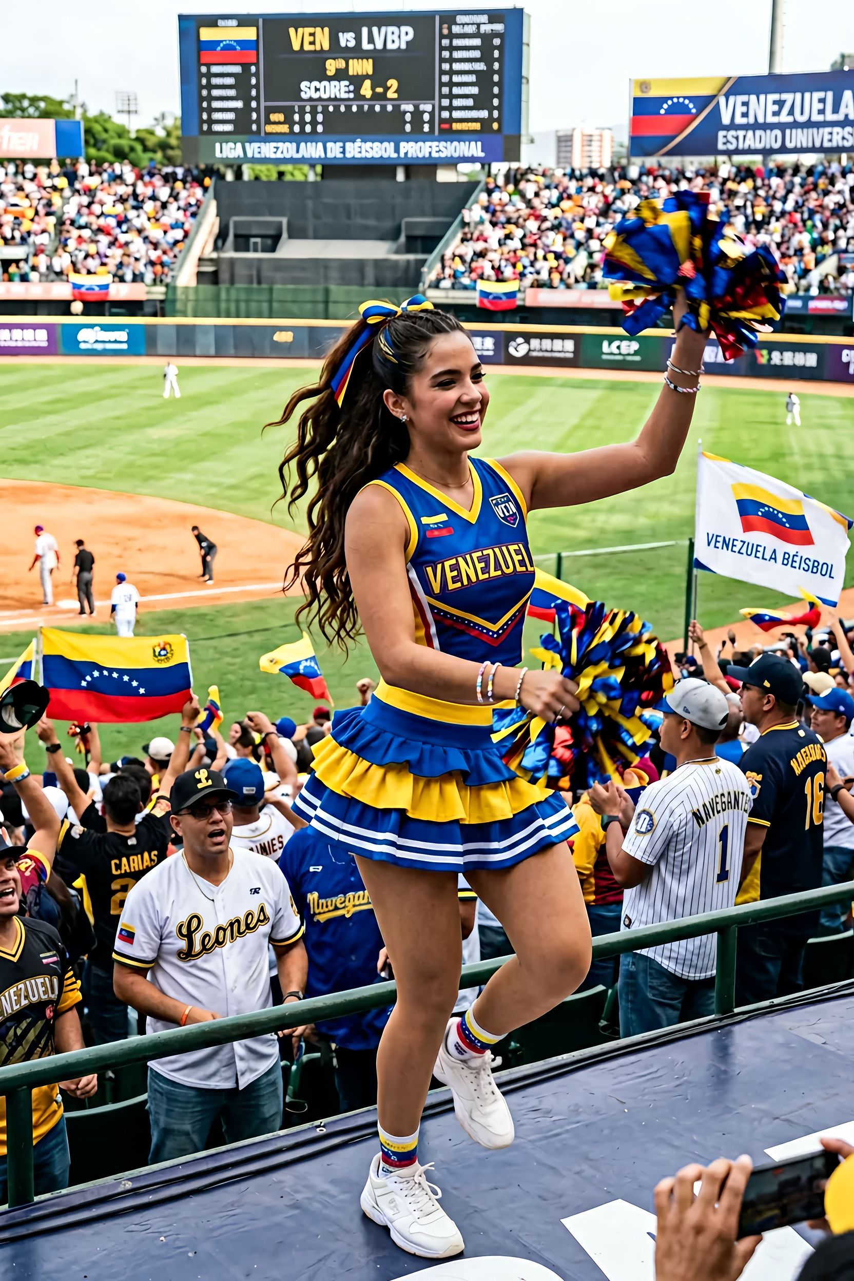 ベネズエラの野球チア